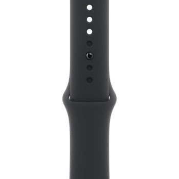Apple Watch Series 11, 42 mm, Space Gray Aluminum Black Sport Band S/M